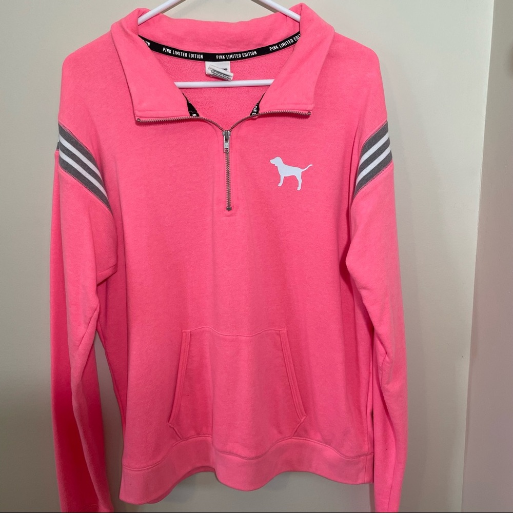 Victoria’s Secret Pink Quarter Zip Sweatshirt